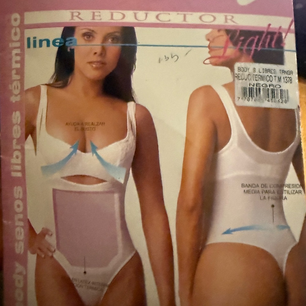 White Shapewear for a Flawless Silhouette Size M